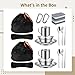 yeeplant for Two People, Stainless Steel Mess Kit, Complete Camping Utensils, Bowls, Plates, Cups, Outdoor Camping Dish Set, Carrying Bag with Cleaning Sponge