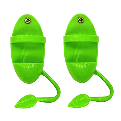 Bird Feeding Cup Rack Bird Food Holder Cuttlebone Holder Bird Cage Bowl Stand Food Fruit Holder for Cockatiel Parrot Macaw Birds Small Animal 2 Pack - image 7