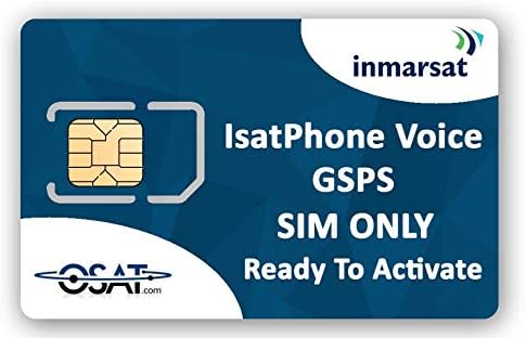 Miniatura 1 de OSAT Inmarsat IsatPhone Pro e IsatPhone 2 Tarjeta SIM prepago con tiempo de aire