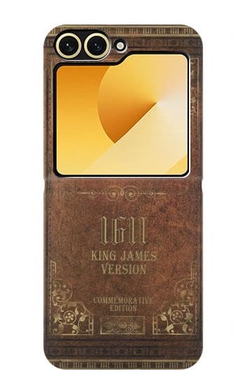 Funda Holy Bible para Samsung Galaxy Z Flip 7 FE y Flip 6 el regalo de fe perfecto