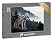 puzzleYOU: Puzzle 200 Teile „Timberwolf im Gebirge“ – aus der Puzzle-Kollektion Wölfe, Tiere in Wald & Gebirge, Exotische Tiere & Trend-Tiere
