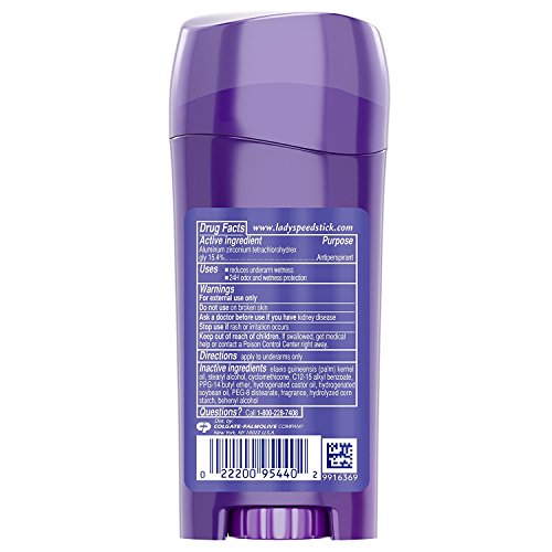 Lady Speed Stick Invisible Dry Powder Fresh Antitranspirant Deordorant Deordorant 6 Stück