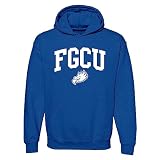 UGP Campus Apparel AH03 - Florida Gulf Coast Eagles Arch Logo Hoodie - Medium - Royal