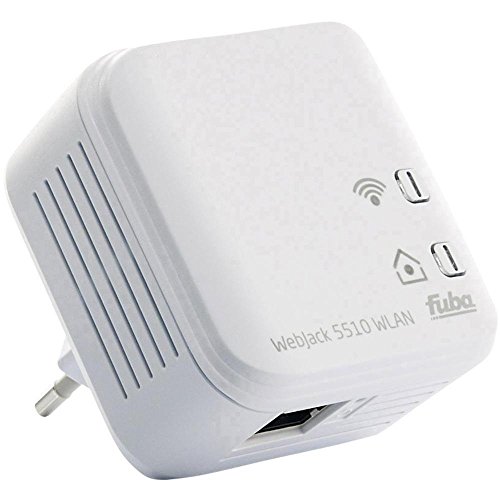 Preisvergleich Produktbild Fuba WebJack 5510 WLAN Powerline-Adapter weiß