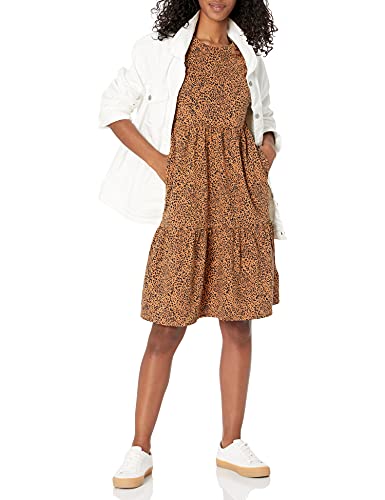 Amazon Essentials Women's Short-Sleeve Crewneck Tiered Dress - Image 5