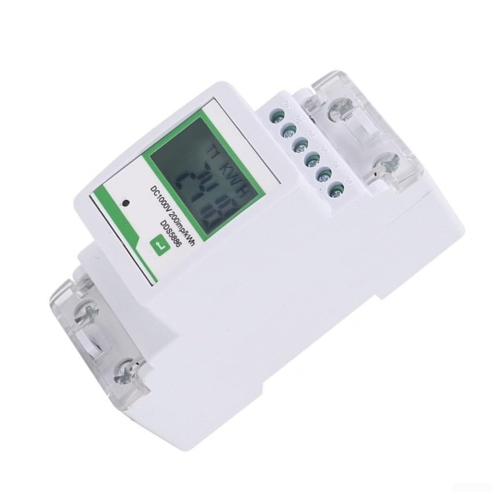 Contador de energía digital CC 48 V pantalla LCD RS485