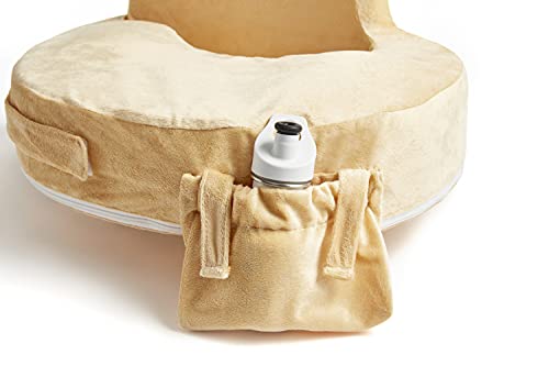 Image of My Brest Friend Super Deluxe Nursing Pillow Slipcover Sleeve | Great for Breastfeeding Moms | Pillow Not Included, Gold