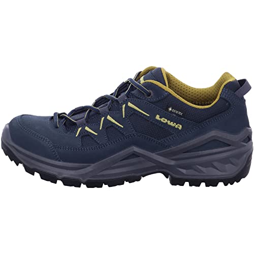 LOWA M Sirkos Evo GTX Lo Blau - Gore-Tex Leichter vielseitiger Herren Gore-Tex Multifunktionsschuh, Größe EU 43.5 - F