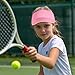 Topbuti Kids Girls Boys Visor Sports Athletic Sun Visor Hats Adjustable Cotton Tennis Golf Visor Hat Beach Hat Baseball Cap (Pink)