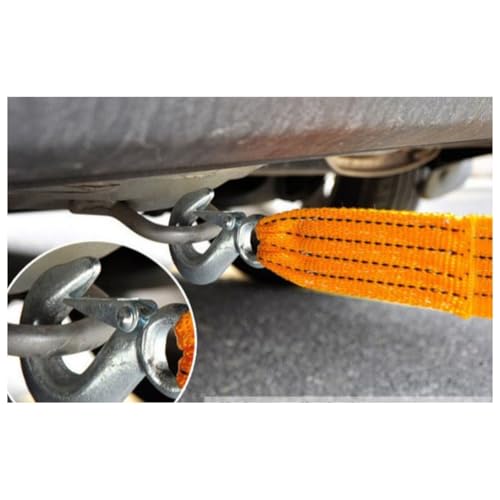 Cuerda para remolque de coche de 5 toneladas con cuerda de rescate de 5 metros 2