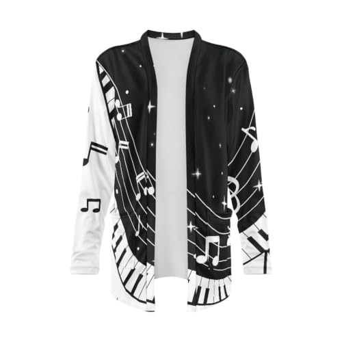 Image of Womens Open Fron Cardigan Sweaters Long Sleeve Tops Daily Coats
