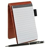 Handlich Notebook ist perfekt für den Einkauf, wenn Sie eine lange Liste von Dingen kaufen müssen, oder es ist sehr geeignet für geschäftliche Besprechungen, schreiben Sie wichtige Zahlen , mach etwas Mathematik auf dem Rechner, sehr praktisch.