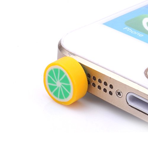 10 Pcs Fruit Headphone Earphone 3.5Mm Anti Dust Plug Cap Charm For Iphone 5S 5 4S 4 3Gs Ipad Ipod Touch Samsung Galaxy Note Ii 2 N7100 N7000 Siii S3 I9300 Sii S2 I9100 Random Color #TOP7