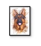 🐕 INKLUSIVE VORSCHAU: Möchtest du das Portrait vor dem Druck sehen? Kein Problem! Wir senden dir vor dem Druck eine Vorschau via Amazon-Nachricht. Nach Posteingang hast du 24 Stunden Zeit, um Korrekturwünsche zu äußern.