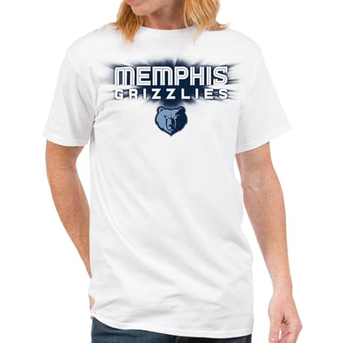 Junk Food NBA - Memphis Grizzlies NBA Spotlight Adult SS T-Shirt White