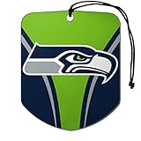 FANMATS Team ProMark NFL Seattle Seahawks Air Fresheners2 Pack Shield Design Air Fresheners, Team Colors, One Size