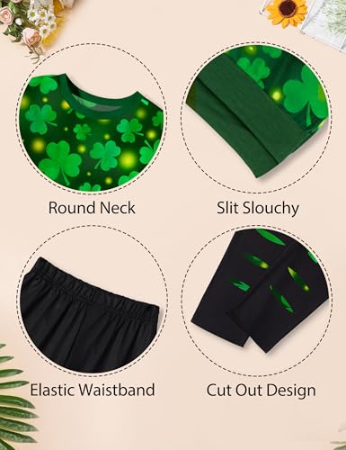 Image of Girls Clothes, Girls Outfits Tie Dye Sweatshirt Tops and Leggings Sweatpants 2 Piece Fall Winter Clothes Set 6-16T