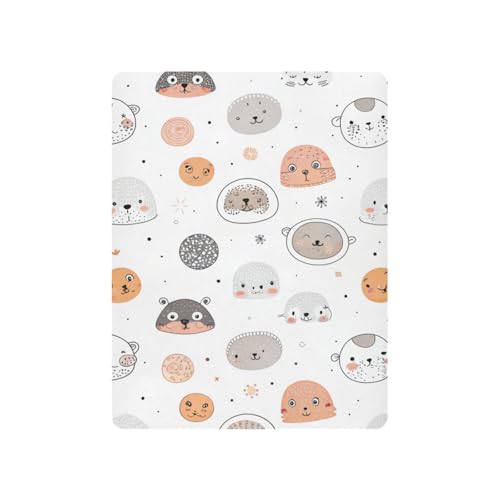Image of Galaxy Space Crib Sheets, Crib Sheets for Boys Girls, Breathable Soft Standard Toddler Crib Sheet 52 X 28 Inches