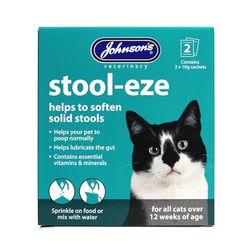 Johnsons Vet Products Stool-Eze - Helps To Soften Solid Stools (For Cats)