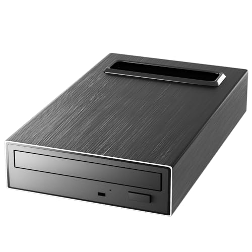 mthstec Lecteur Blu-ray externe 4 en 1, 16 x USB 3.0 et lecteur Blu-ray externe de type C, multifonction à charge rapide pour ordinateur de bureau, graveur...