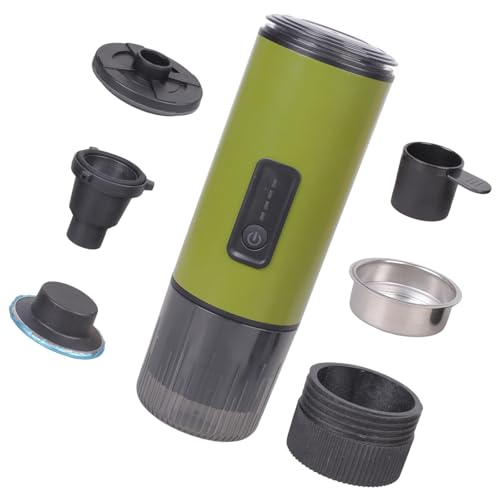 Compact Coffee Maker with 20 Bar Pressure, USB Rechargeable, Ideal for Travel and Outdoor Brewing