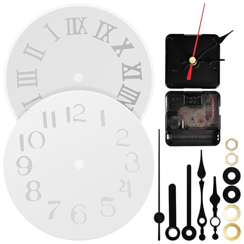Moldes de silicona para reloj de resina, solución de fácil desmoldeo con 2 mecanismos 2