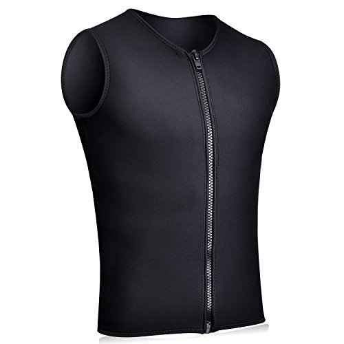 REALON Wetsuits Top Jacket Vest Mens Women 2mm Neoprene Long Sleeve/3mm Sleeveless Shirt
