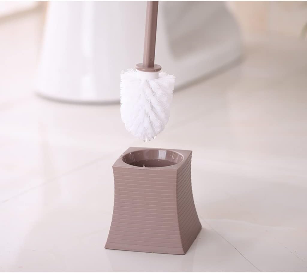 Toilet Brush Holder Toilet Brush Holder Household Floor-standing Toilet Cleaning Brush Bathroom Long Handle Cleaning Brushs 360° No Dead Angle Toilet Bowl Brush Set Toilet Brush Holders(C)
