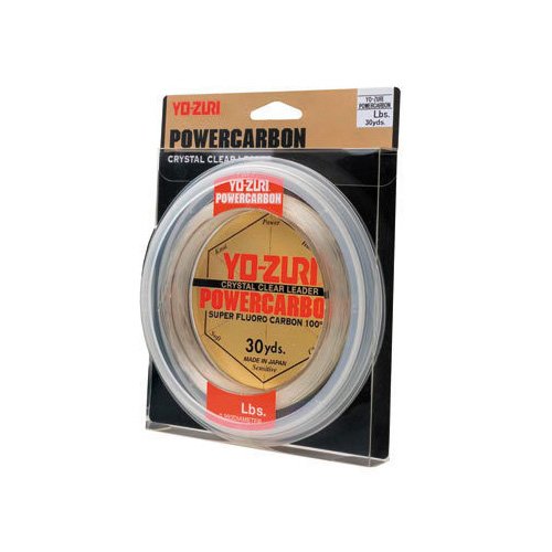 Yo-Zuri Power Carbon Super Clear Leader 8-Pound 30 Yard miniatura 1