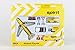 Daron Spirit Airlines Airport Playset with Die-Cast Metal Model Airplane with Plastic Parts, Cars and Transportation Toys for Kids Ages 3+