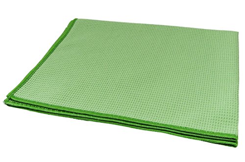 GBPro Grünes, großes Trockenwischtuch aus Mikrofaser (61 x 46 cm) Cover