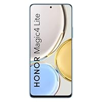 HONOR Magic4 Lite Android-Smartphone, 6.81 Zoll Handy, 6+128 GB, 90 Hz, Dual-SIM mit 64-MP-Quad-Kamera, Ocean Blue