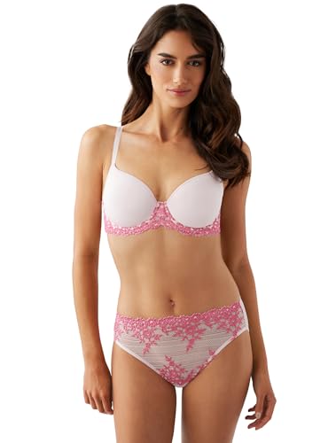 Image of Wacoal Womens Embrace Lace Lightly Padded Underwire Mid Coverage T-Shirt Bra, 853191