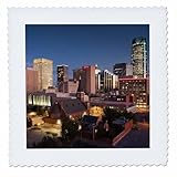 Square dimensions (in inches): 6 L x 6 W, image dimensions (in inches): 4 L x 4 W 100% poloyester; image is soft to touch. Made in USA Edges have pinking shear cut Image will not fade with washing. Image not a transfer, part of material