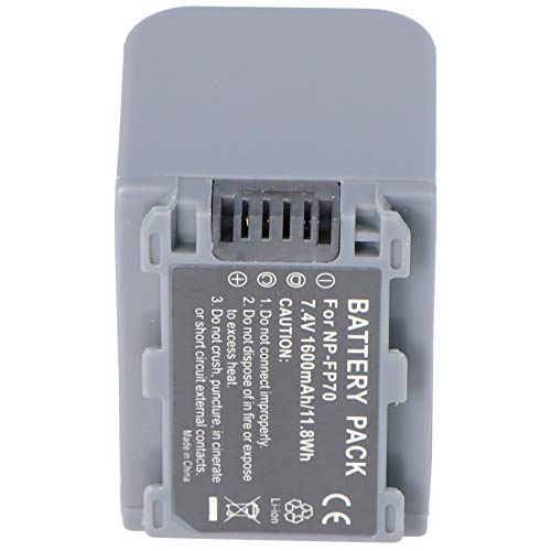 Batería Sony NP-FP60 de 1600 mAh contra cortes de vídeo inesperados 4
