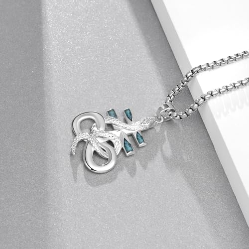 Satanic Necklace S925 Sterling Silver Leviathan Necklace Satanic Jewelry Gifts for Men Women3