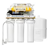 Equipo de Osmosis Inversa - Kit para Osmosis de 6 Etapas - Capacidad para 5 L - Incluye Membrana Vontron de 50GPD, Bomba y Filtros - Nature Water Professionals