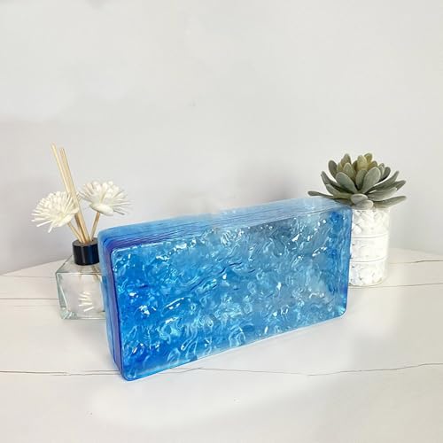 Cloison de fond en briques d'acrylique pour séparer une pièce avec style