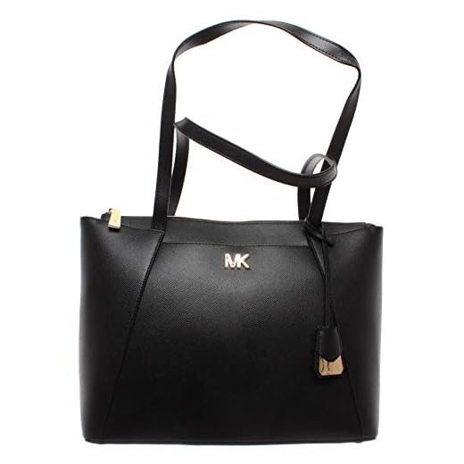 MICHAEL Michael Kors Maddie Medium E/W Top Zip Tote Black One Size