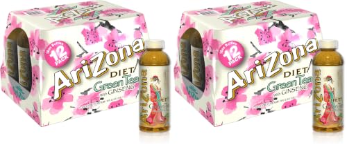 Image of AriZona Diet Green Tea with Ginseng - 16 Fl Oz (24 Pack)