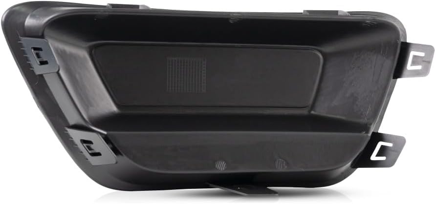 KarParts360 For Chevy Colorado 2015 16 17 18 19 2020 Fog Light Cover Passenger Side | Black | PP Plastic | Replacement For GM1039183 | 191275123669, 22925745