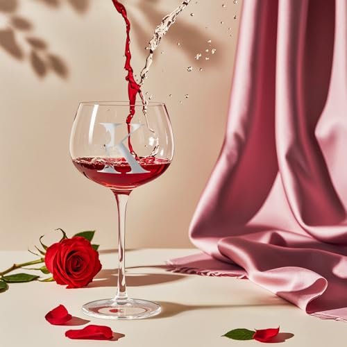 Gifts-for-Women-Friend-Mom-WifeHer-Monogrammed-A-Z-Personalized-Wine-Glass-Gift-Customized-Gift-for-Women-Birthday-Mothers-Day-Gifts-for-Mom-K Gifts for Women Friend Mom WifeHer Monogrammed A Z Personalized Wine Glass Gift Customized Gift for Women Birthday Mothers Day Gifts for Mom K