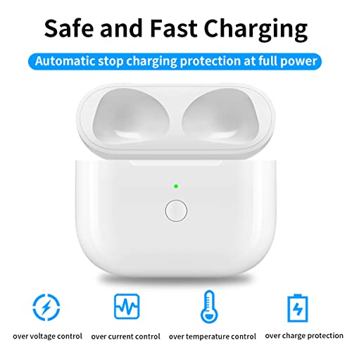 Boîtier de chargeur de rechange pour AirPods 3 avec synchronisation Bluetooth rapide - 2