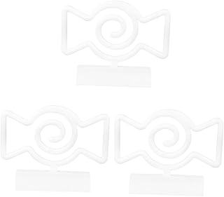 Uonlytech 3 Pçs Lâmpada De Modelagem De Doces Luzes Internas Para Decoração Mesa Topper Decoração De Natal Luzes De Néon Sinais Luz Da Noite De Natal Néon Luz De Natal Lâmpada De Doces De