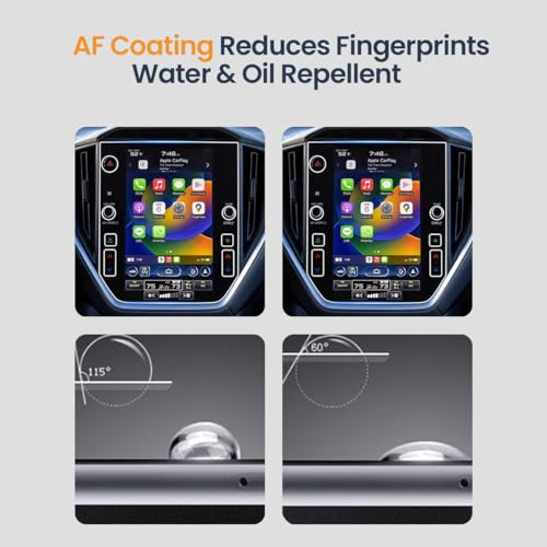 Image of Screen Guard For HONDA AMAZE 2024 || V, VX & ZX Models || 8 INCH Infotainment System Accessory | New Car Audio Display Touch Screen Protector [Not Tempered Glass]