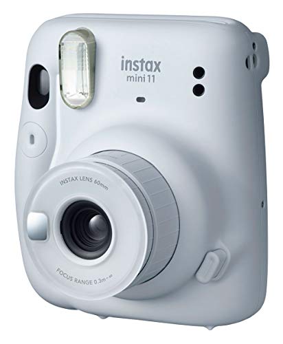 Câmera instantânea Fujifilm Instax Mini 11 Branca + Bolsa + Filme Instax com 10 poses