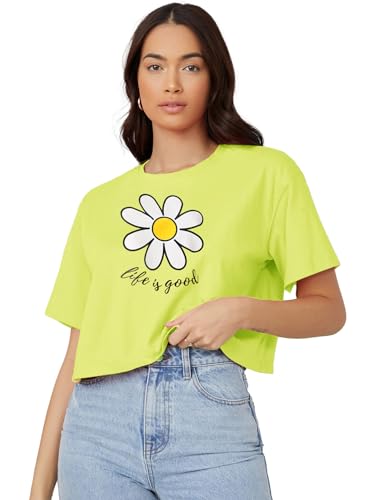 Image of KOTTY Women's Letter Print Oversized Fit T-Shirt