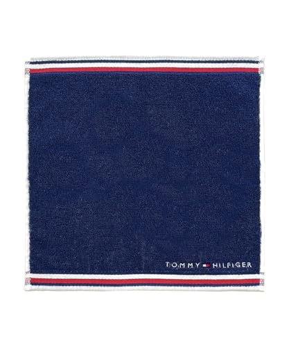 [トミーヒルフィガー] タオルハンカチ ハンカチ ギフト 個包装 ハンドタオル 綿100% コットン 25×25cm 贈り物 ミニタオル