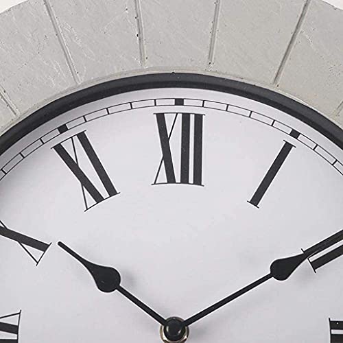 Horloge murale extérieure résistante aux intempéries de style - 3