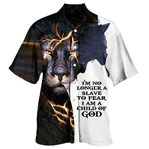 Chemise d'ete homme a boutons motif 3D col rabattable grande taille